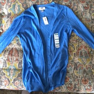 New with tags button down sweat/cardigan